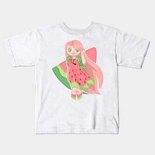 Wendy Watermelon - Fruity Friends Kids T-Shirt